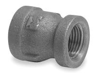 1XKR9 Reducing Coupling, 1/2 x 1/4 In NPT, Blk