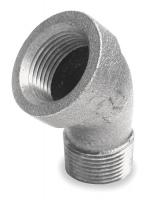 1XKU8 Street Elbow, 45 Deg, 3/4 In NPT, Gal