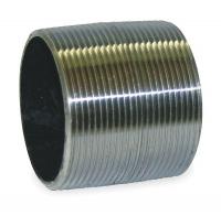 1XLG4 Nipple, 2 In x Close, Threaded, Steel