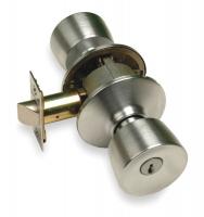 1XLP7 Door Knob Lockset, Bell, Storeroom