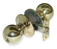 1XLR2 Door Knob Lockset, Orbit, Storeroom