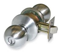 1XLR5 Heavy Duty Knob Lockset, Orbit, Entrance