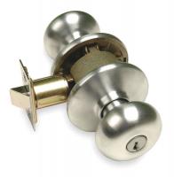 1XLT5 Door Knob Lockset, Plymouth, Storeroom