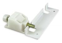 1XMN3 Foot Bolt, 2-1/8 In L, 1-7/16 In W, White