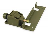 1XMN5 Foot Bolt, 2-1/8 In L, 1-7/16 In W, Brown