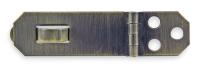 1XMT1 Hasp, Decorative, Brass, PK 4