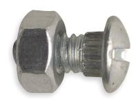 1XNB2 Ribbed Neck Bolt and Nuts, PK 12