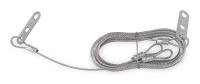 1XNB8 Safety Cable, Steel, PK 2