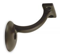 1XNJ5 Handrail Bracket, Bronze, Single Screw