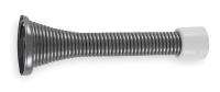 1XNN1 Door Stop, Spring, Pewter, L 3 1/16 In