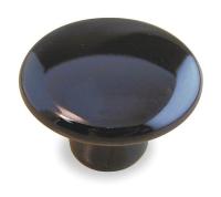 1XNR1 Cabinet Knob, Round, Ceramic, PK 5