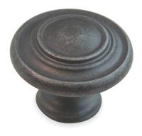 1XNU5 Cabinet Knob, Round, PK 5