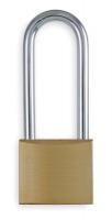 1XRV9 Padlock, Brass, Keyed Alike, Brass