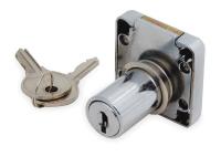 1XRX9 Straight Cam Lock, Keyed Alike