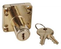 1XRY3 Straight Cam Lock, Keyed Alike