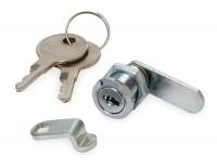 1XRY4 Mini Cam Lock, Keyed Alike, Blk