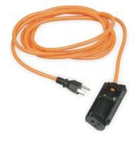 1XUR9 Extension Cord, E-Zee Lock(TM), 25Ft, 16/3