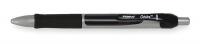 1XUY7 Gel Pen, Retractable, Medium, Black, PK 12