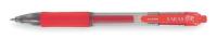 1XUZ3 Gel Pen, Retractable, Medium, Red, PK 12