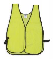 1YAC5 Safety Vest, Poly, Lime