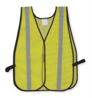 1YAC9 Hi Vis Vest, Unrated, Universal, Lime