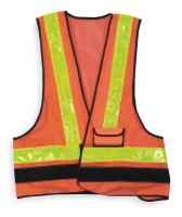 1YAD2 LED Safety Vest, Unrated, Universal, Orange