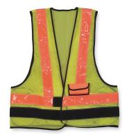 1YAD3 LED Safety Vest, Unrated, Universal, Lime