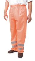 1YAV6 Safety Over Pants, Orange, Size40 to 44x33