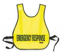 1YAW3 Safety Vest, Emergency, Lime, Reflective