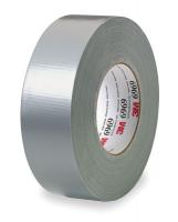 15F769 Duct Tape, 2 In x 60 yd, 10.5 mil, Silver