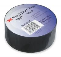 15F770 Duct Tape, 2 x 50 yd, 6.3 mil, Black, Vinyl