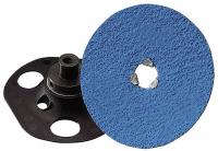 1YEH6 Arbor Mt Sanding Disc, 5x7/8in, 36G, PK25