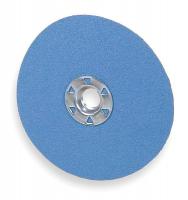 1YEU8 Arbor Mt Sanding Disc, 7x5/8-11, 36G, PK25