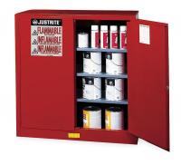 1YNE2 Paints and Inks Cabinet, 40 Gal., Red