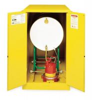 1YNF2 Flammable Cabinet, Horizontal, 55 Gal., YLW