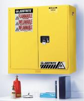 1YNF7 Flammable Safety Cabinet, 20 Gal., Yellow
