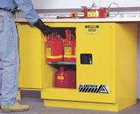 1YNF8 Flammable Safety Cabinet, 22 Gal., Yellow