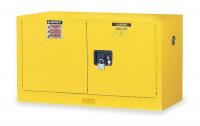 1YNG7 Flammable Safety Cabinet, 17 Gal., Yellow