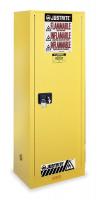 1YNG8 Flammable Safety Cabinet, 22 Gal., Yellow