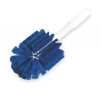 1YTN2 Bottle Brush, Blue, Polyester, 12In.