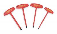 1YUN6 Insulated Hex Key Set, 4 - 8mm, T-Handle