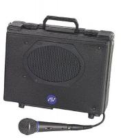 1YVX4 Portable PA System, H 11 In x W 13 1/2 In