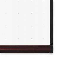 1YXF1 Dry Erase Board, 72&quot; W, Brown
