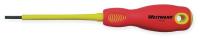 1YXJ8 Insulated Slotted Screwdriver, 3/32x3 In