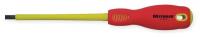 1YXK2 Insulated Slotted Screwdriver, 7/32x5 In