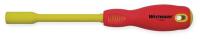 1YXL2 Insulated Nut Driver, Hollow, 11/32 In