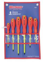 1YXN5 Insulated Combo Screwdriver Set, 6 Pc