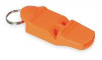 1ZBY6 Whistle, Horn Blast, Orange, ABS Plastic