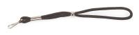 1ZBY7 Lanyard, Wrist, Black, Adjustable, 8 In
