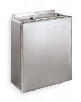 1ZHA3 Enclosure, Steel, 12 x 12 x 6 In